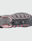 Dannto Trailport H3 - Women's Hiking Sandals gray pink shown from the top