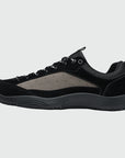 Aero N2 - black wide toe box barefoot for men women shown from the side
