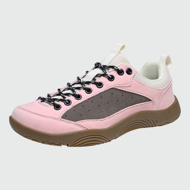 Aero N2 - light gray wide toe box barefoot for men women shown from a three quarter view