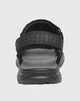 Dannto Trekport F5 - Men's Hiking Sandals black shown from the back
