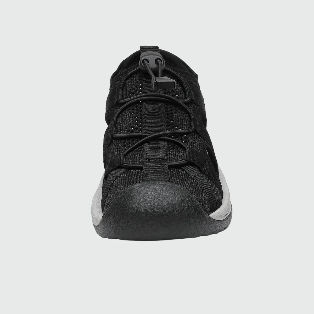 Dannto Trailport N2 - Women's Hiking Sandals black shown from the front