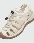 Dannto Trailport H3 - Women's Hiking Sandals beige shown from a three quarter view
