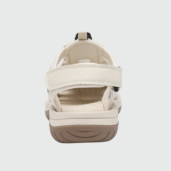 Dannto Trailport H3 - Sandali da trekking da donna beige mostrati dal retro