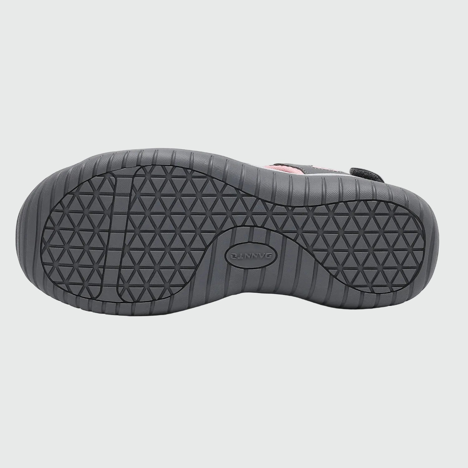 Dannto Trailport H3 - Women's Hiking Sandals gray pink shown from the bottom