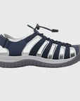Dannto Trailport H3 - Women's Hiking Sandals navy blue shown from the side
