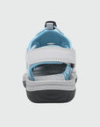Dannto Trailport H3 - Women's Hiking Sandals white blue shown from the back