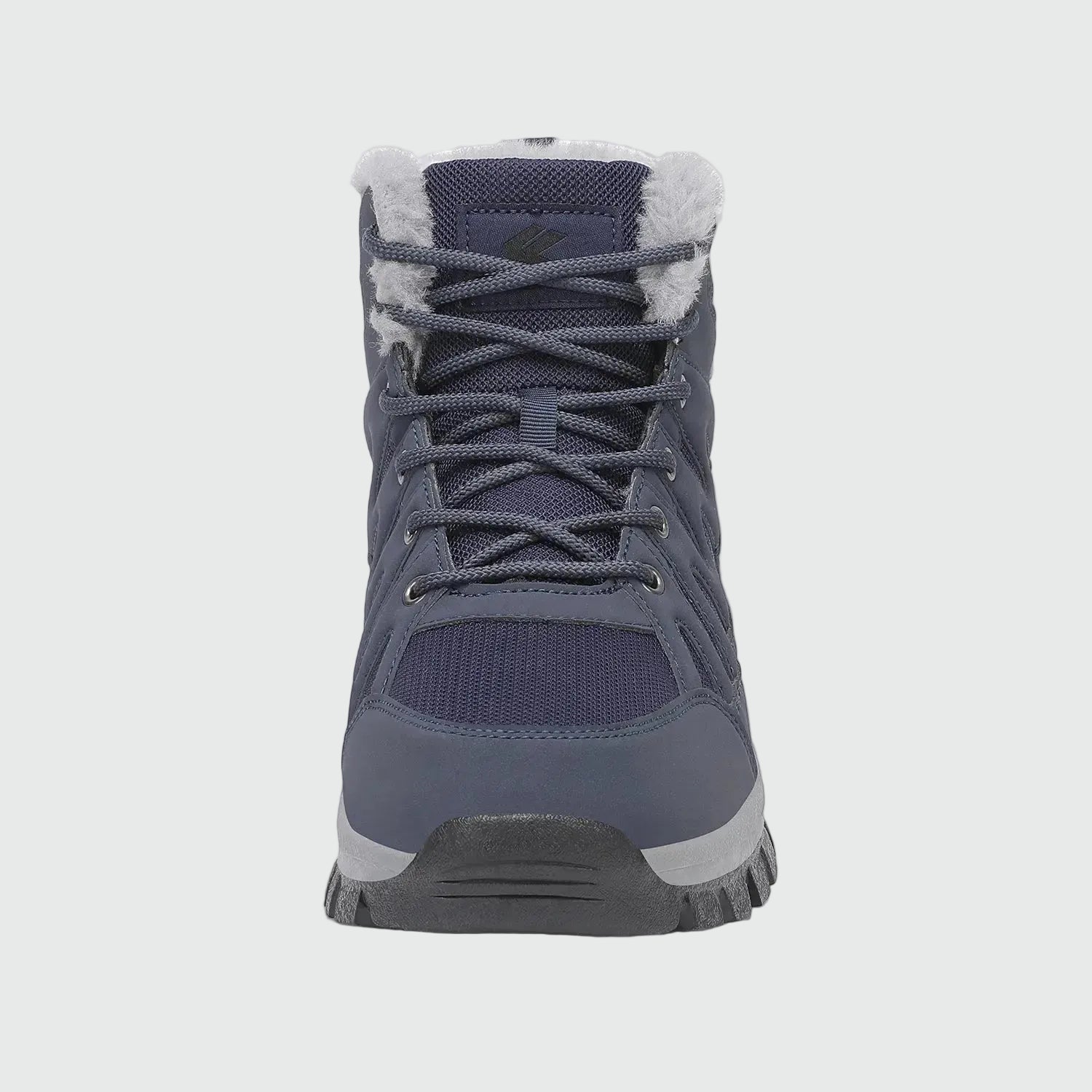 Dannto men‘s blue winter snow Boots shown from the front