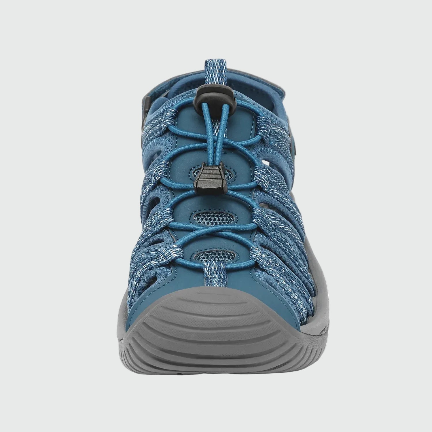 Dannto women's closed toe hiking sandals S2 navy blue shown from the front