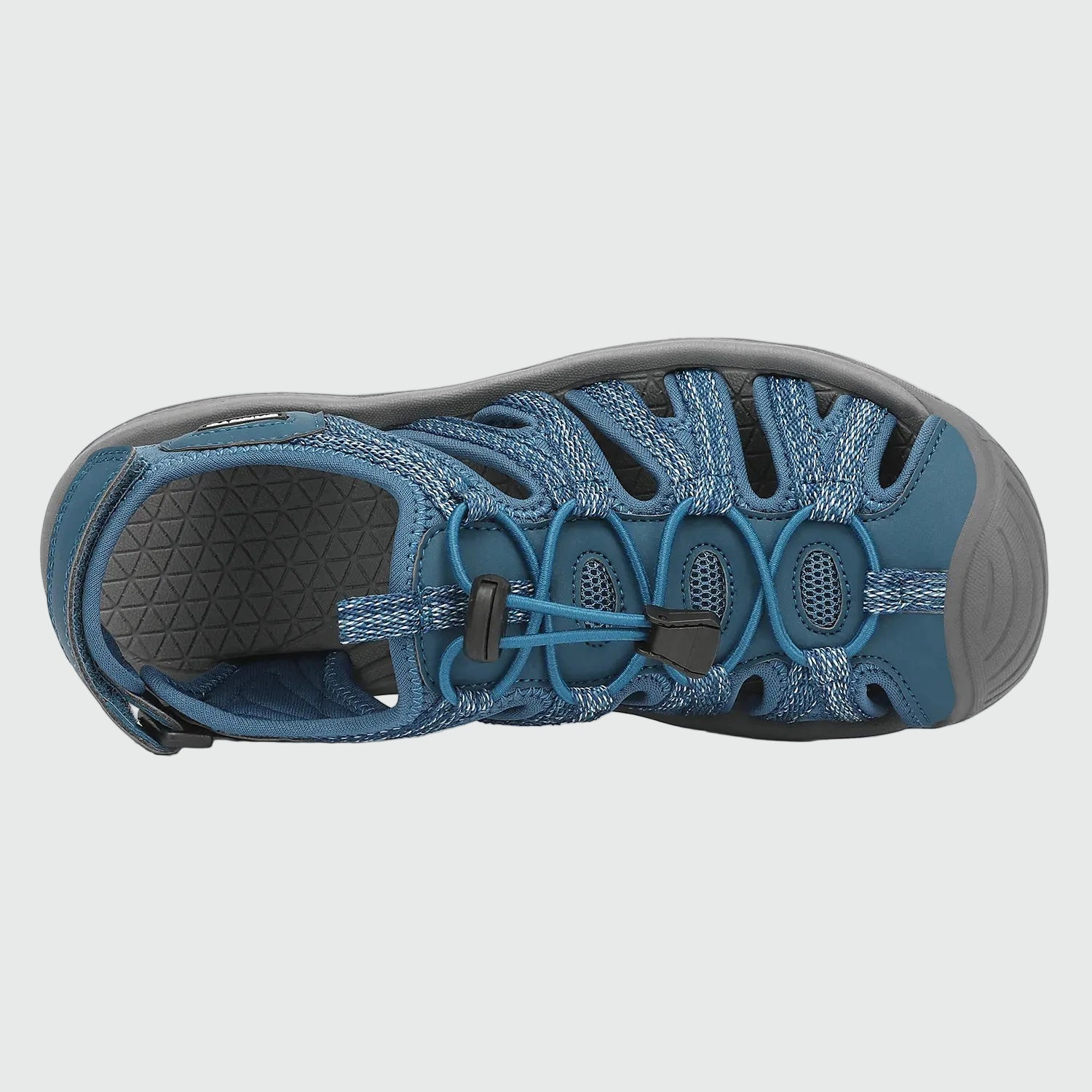 Dannto women's closed toe hiking sandals S2 navy blue shown from the top