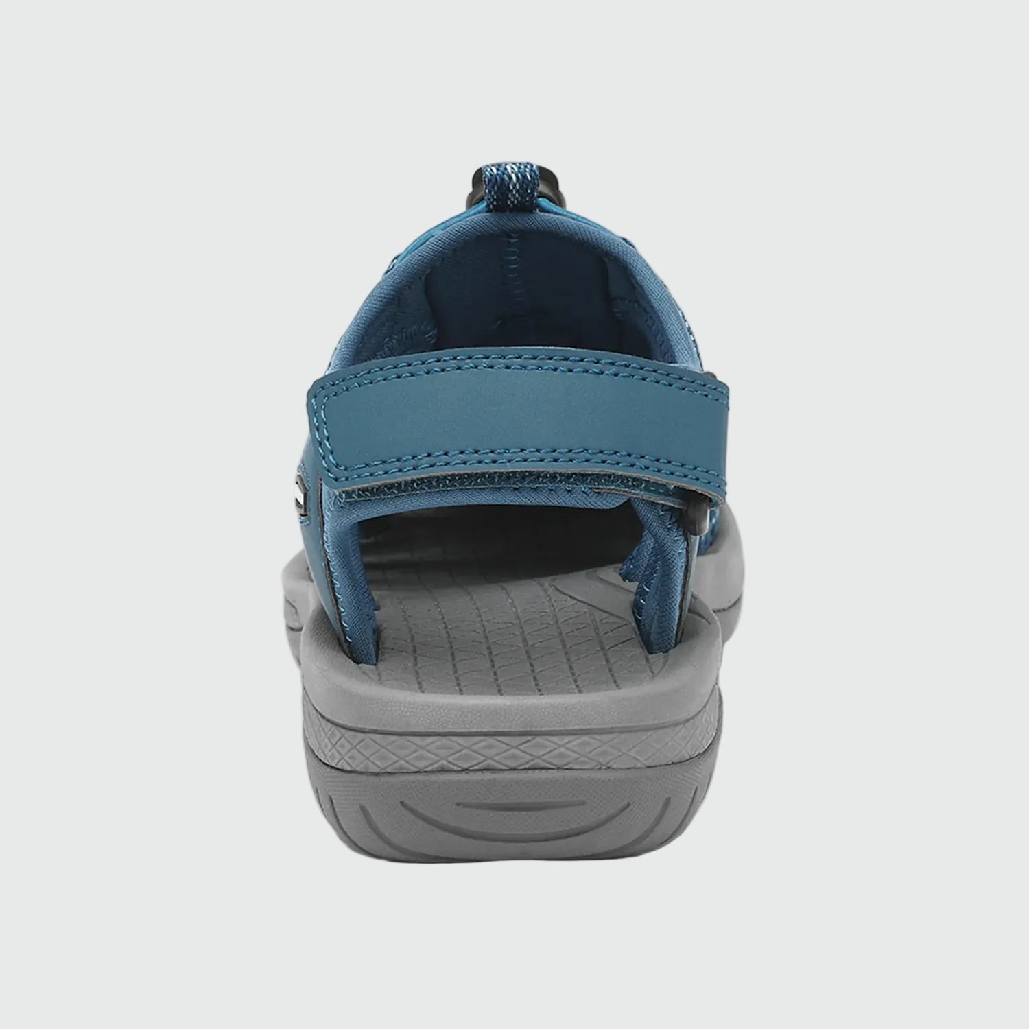 Dannto women's closed toe hiking sandals S2 navy blue shown from the back