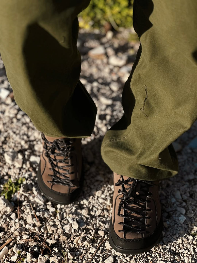 Scarpe da uomo a punta larga a piedi nudi per un comfort di camminata naturale